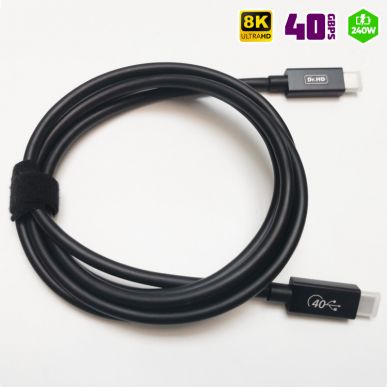 Кабель USB Dr.HD / USB 4.0 / 8K / 240W / 40Gbps 1.5 м